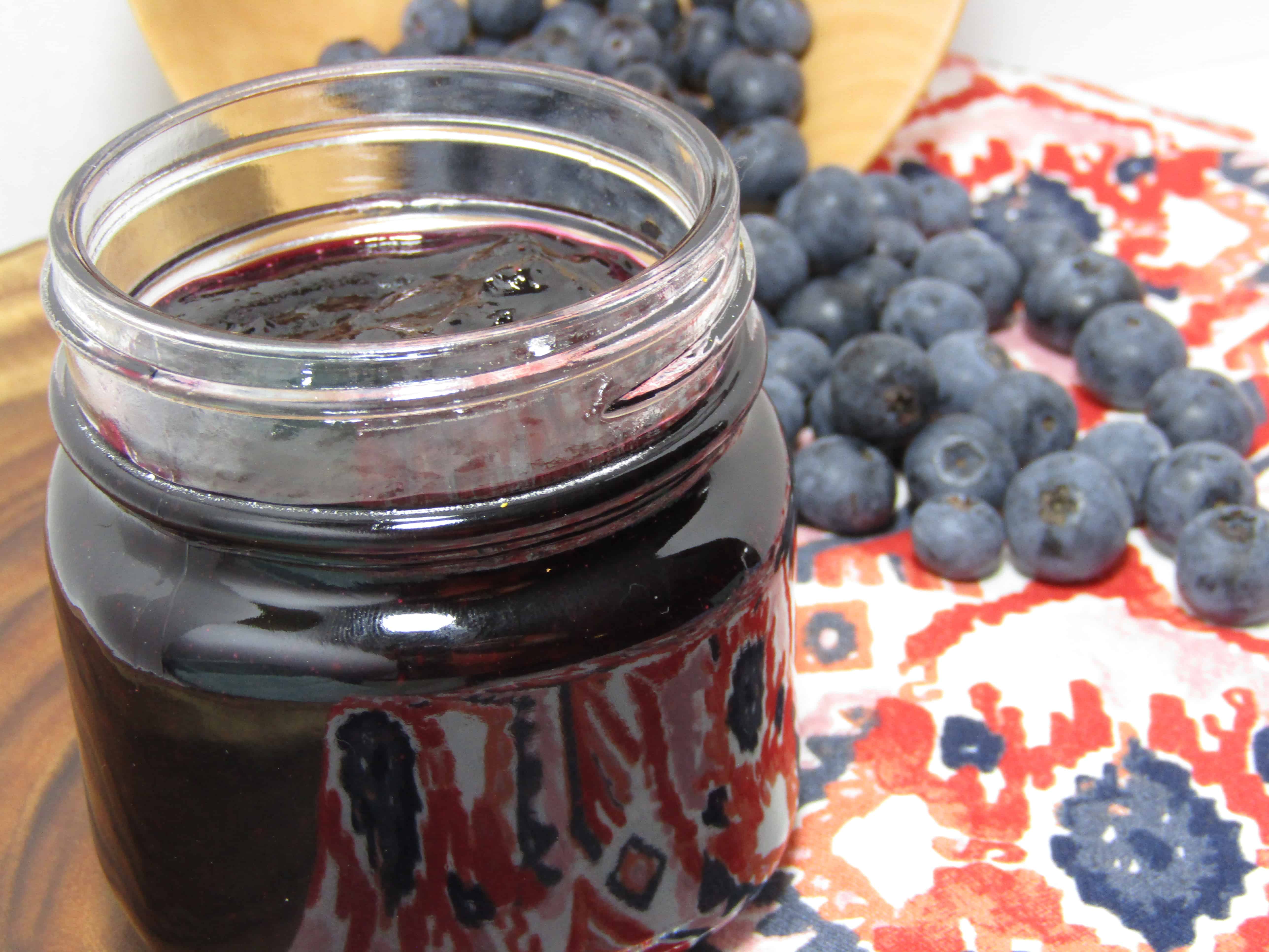 Instant Pot Blueberry Jam