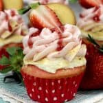The Best Strawberry Cheesecake Cupcake Recipe