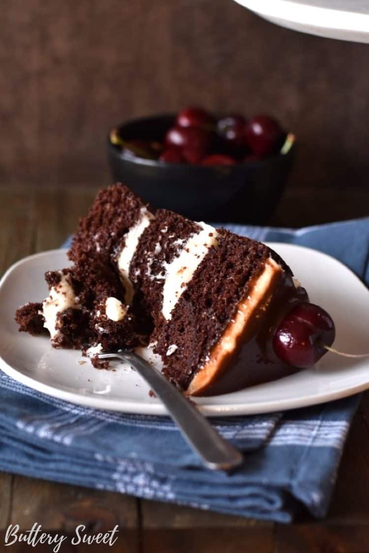 Homemade Black Forest Cake Recipe