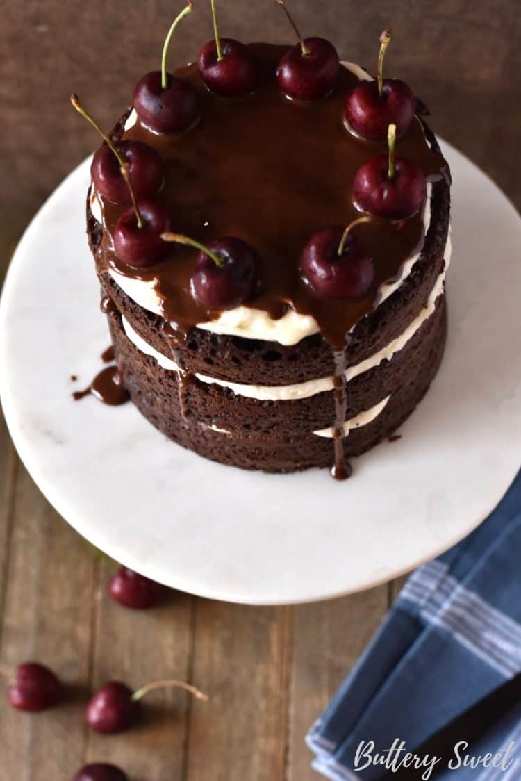 Homemade Black Forest Cake Recipe